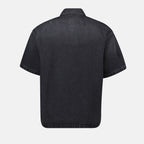 Hemden Denim-Hemd Prada Schwarz Homme