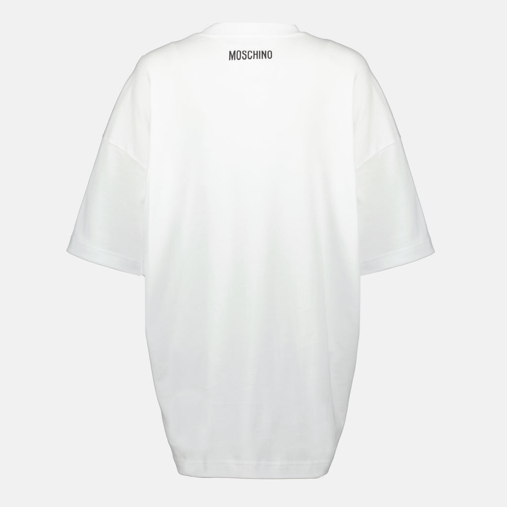 Image de l'article T-shirt imprimé de la marque Moschino pour Femme - Saison Automne-Hiver 2025 - Vue de Dos