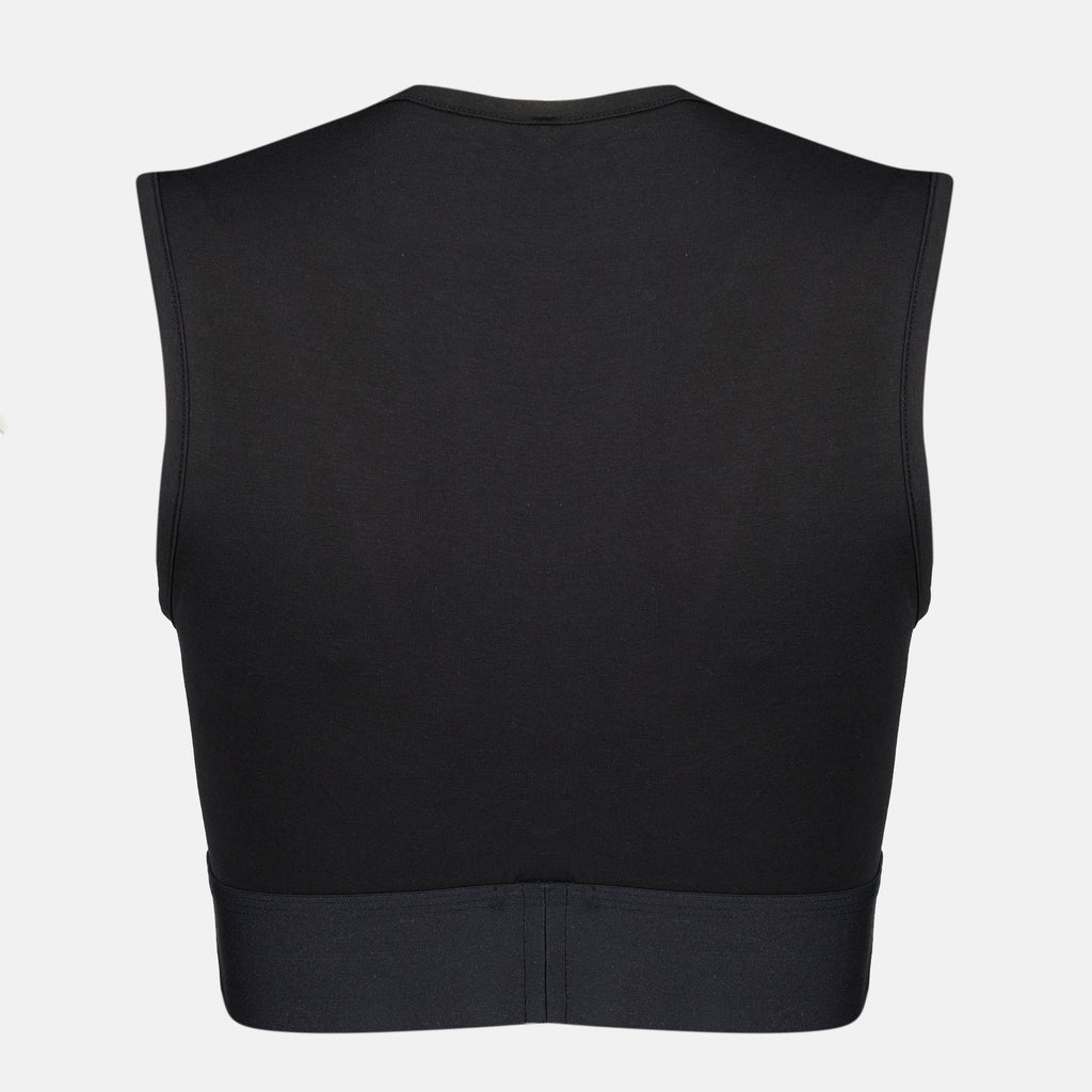 Tops Crop Top Ada-D-Pop Nero Diesel Noir Femme