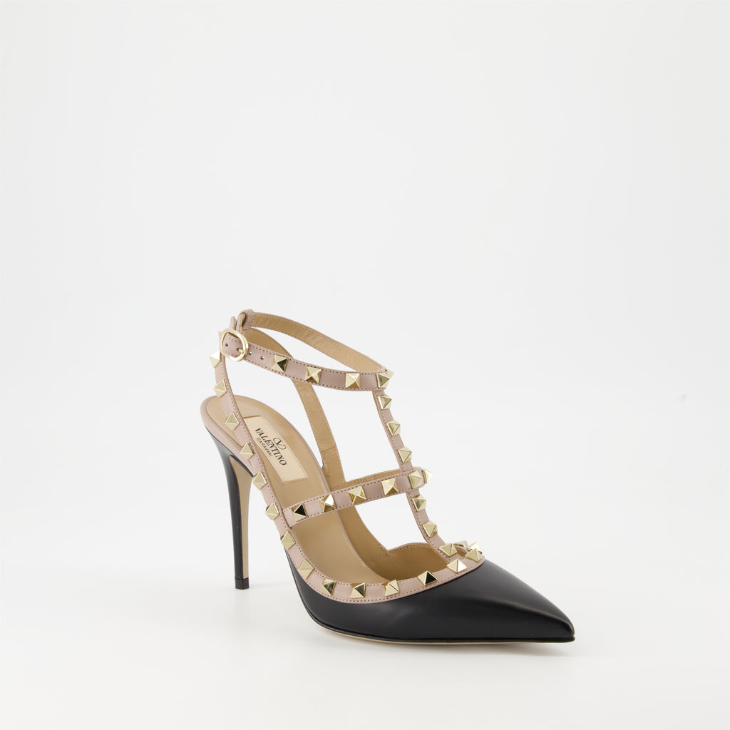 Heels Escarpins Rockstud Valentino Garavani Black Femme
