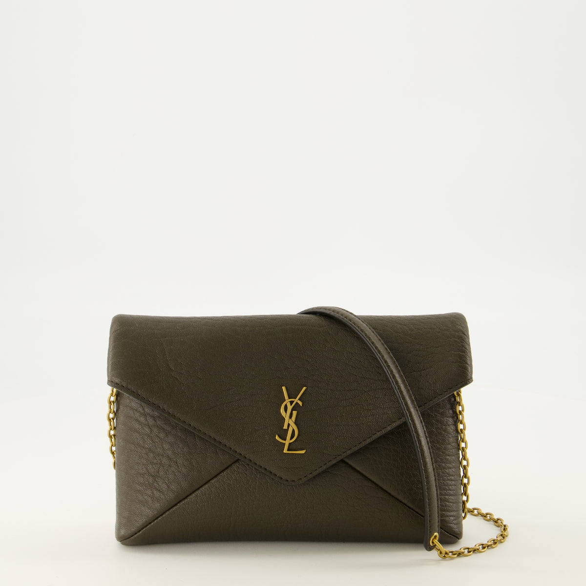Sacs à main et épaule Piccola pochette Cassandre marrone Saint Laurent Marron Femme