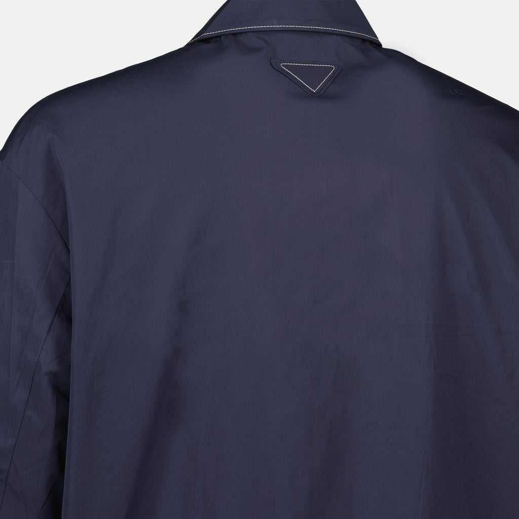 Jackets Windbreaker Prada Dark blue Homme