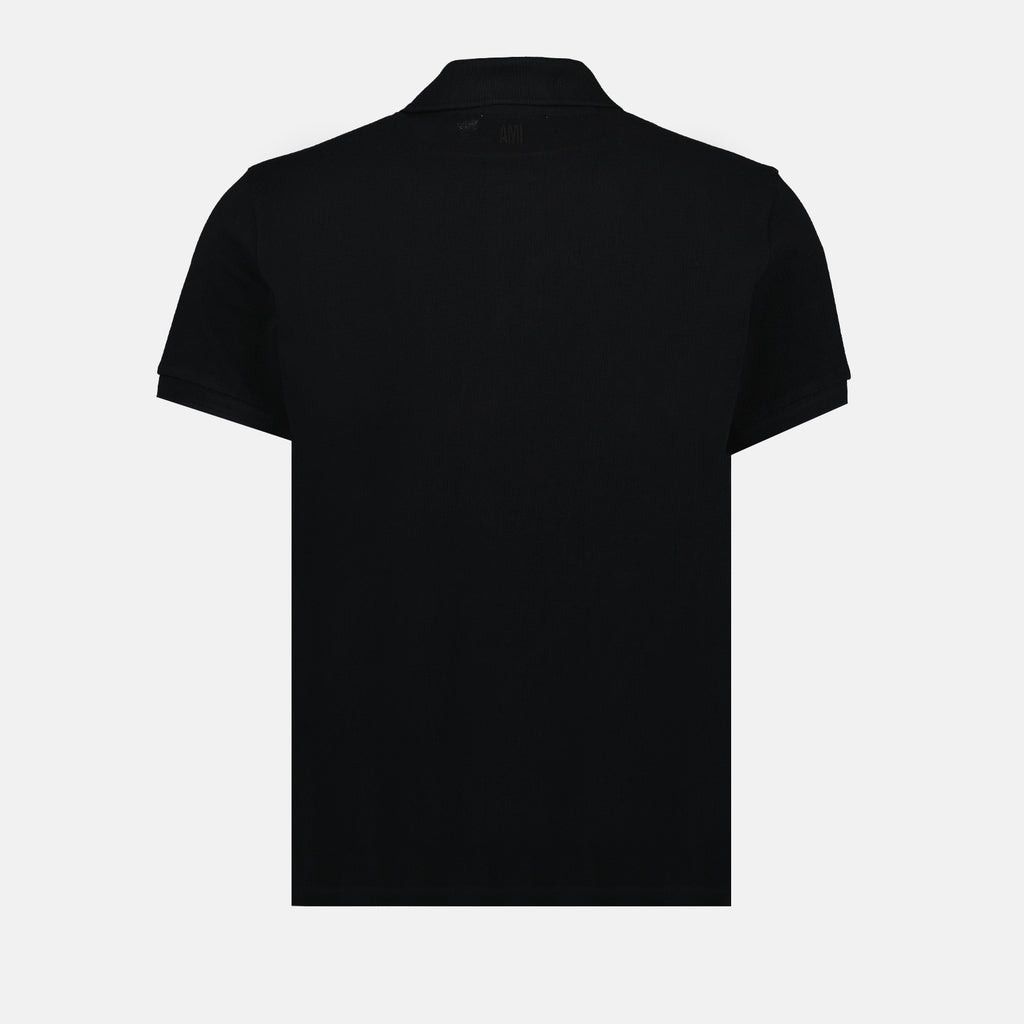 Polo shirts Ami de Coeur Polo Ami PARIS Black Unisex