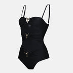Ropa de playa Traje de Baño de Una Pieza Christopher Esber Negro Mujeres