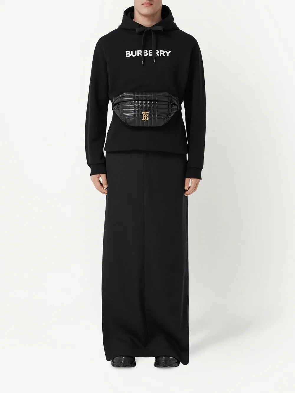 Felpe Felpa con cappuccio Burberry Nero Homme