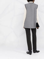 Giacche Blazer Senza Maniche Alexander McQueen Grigio Donne