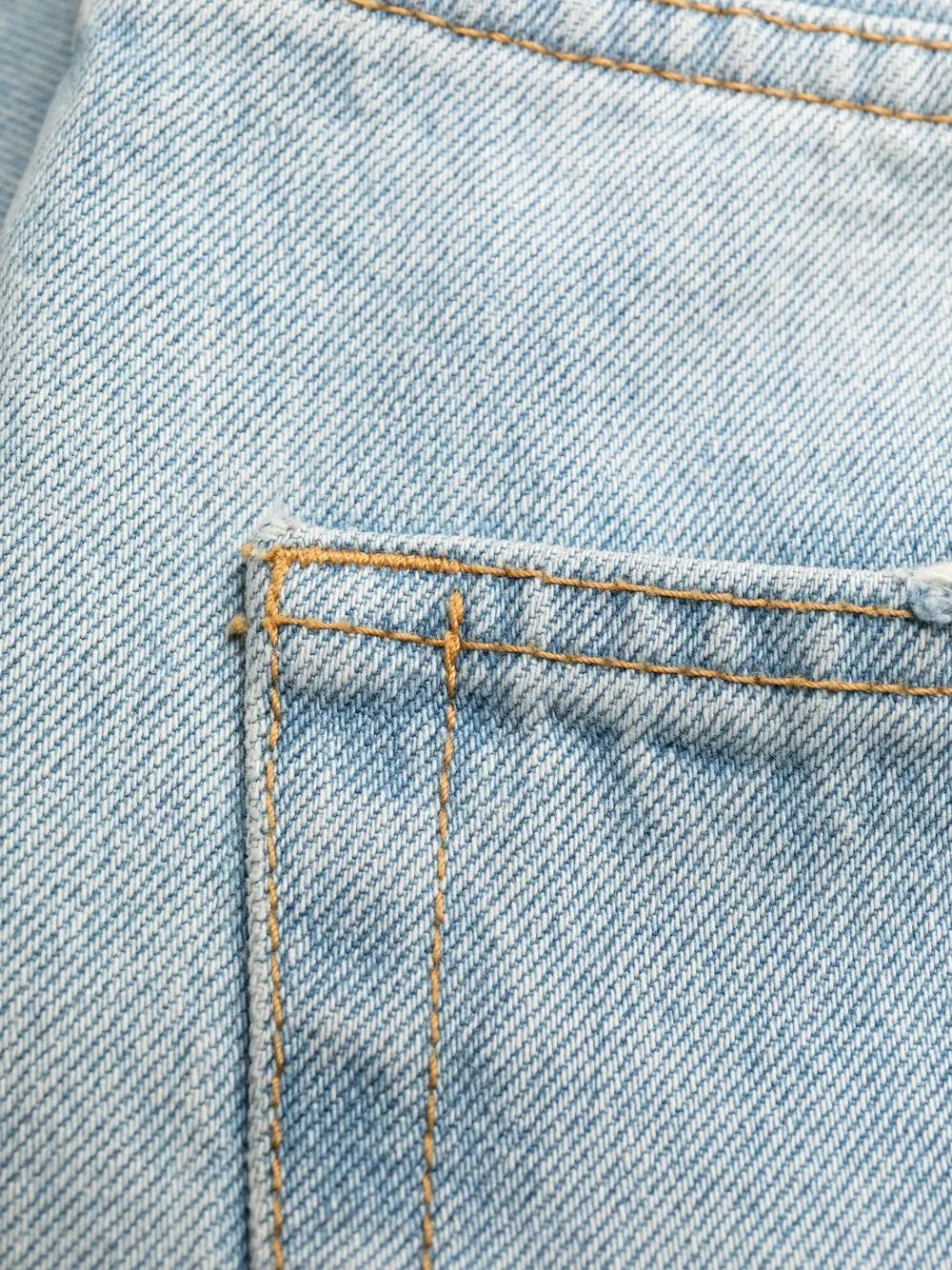 Pants Faded Denim Pants Off-White Blue Women