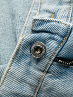 Pants Faded Denim Pants Off-White Blue Women