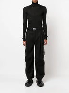 Strickmode Helvert Pullover Off-White Schwarz Herren