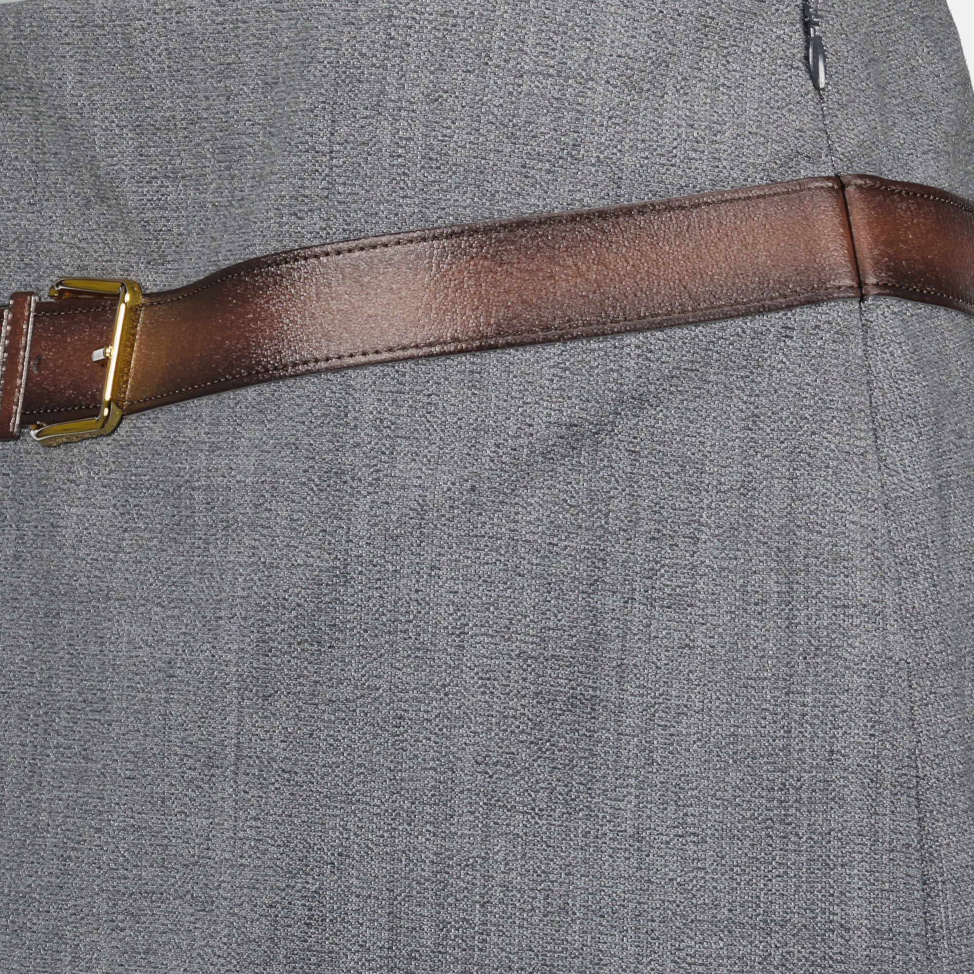 Skirts Mini skirt with belt Prada Gray Femme