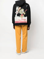 Sweatshirts Sweat à capuche Looney Tunes Space GCDS Noir Homme