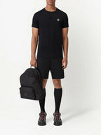Camisetas Camiseta con Logo Parker Burberry Negro Homme