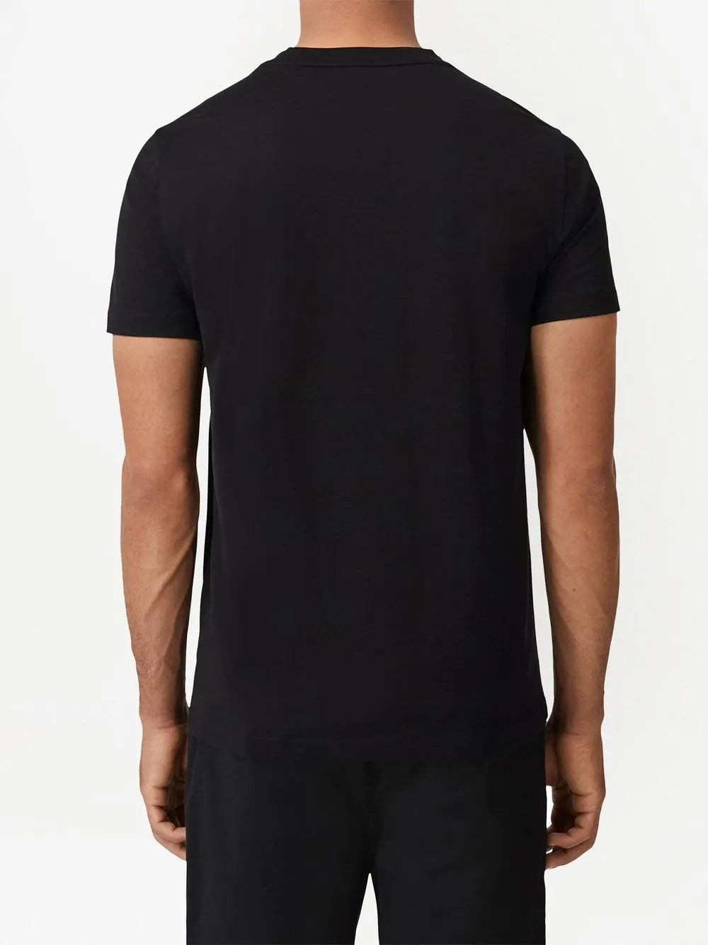 Camisetas Camiseta con Logo Parker Burberry Negro Homme