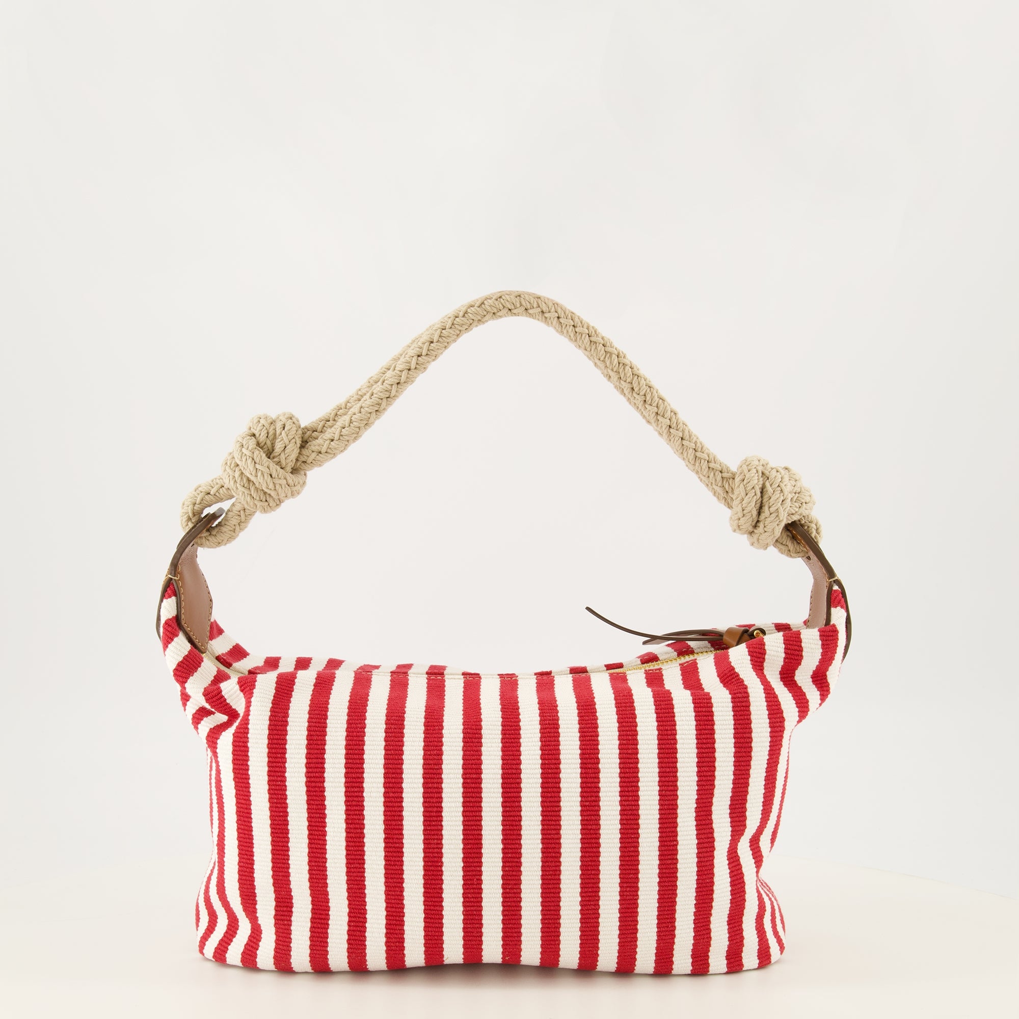 Sacs à main et épaule Mini saco às riscas vermelho e branco Miu Miu Rouge Femme
