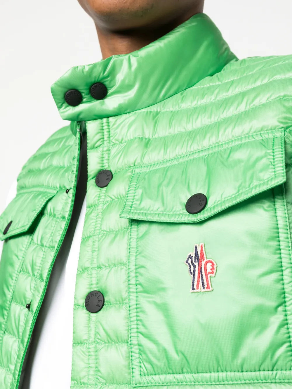 Chaquetas Chaqueta Ollon Moncler Grenoble Verde Hombres