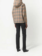 Jackets Checked Windbreaker Burberry Beige Femme