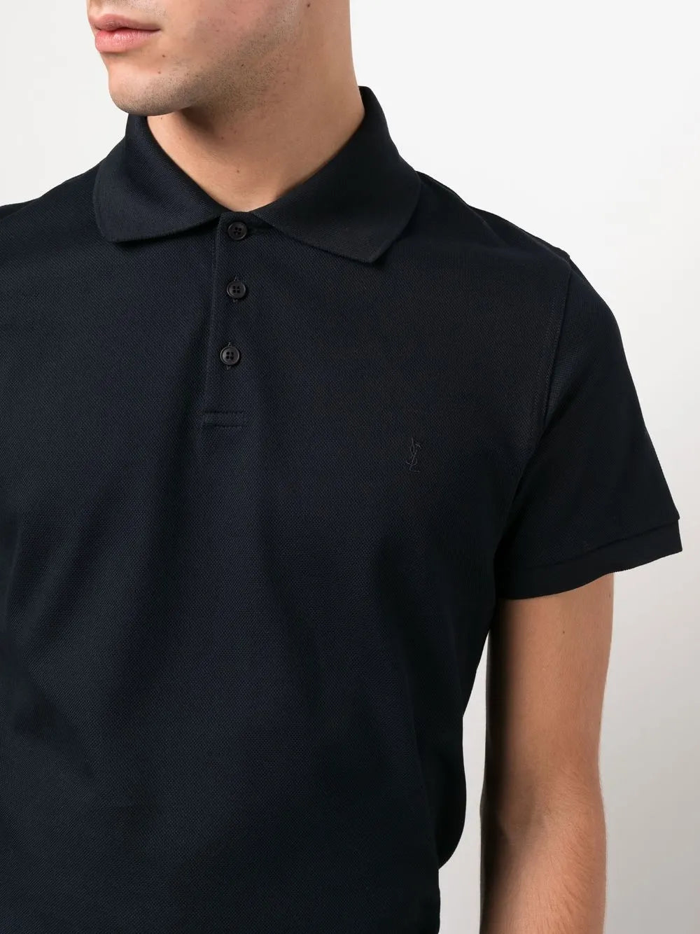 Polo shirts Polo Cassandre Saint Laurent Dark blue Man