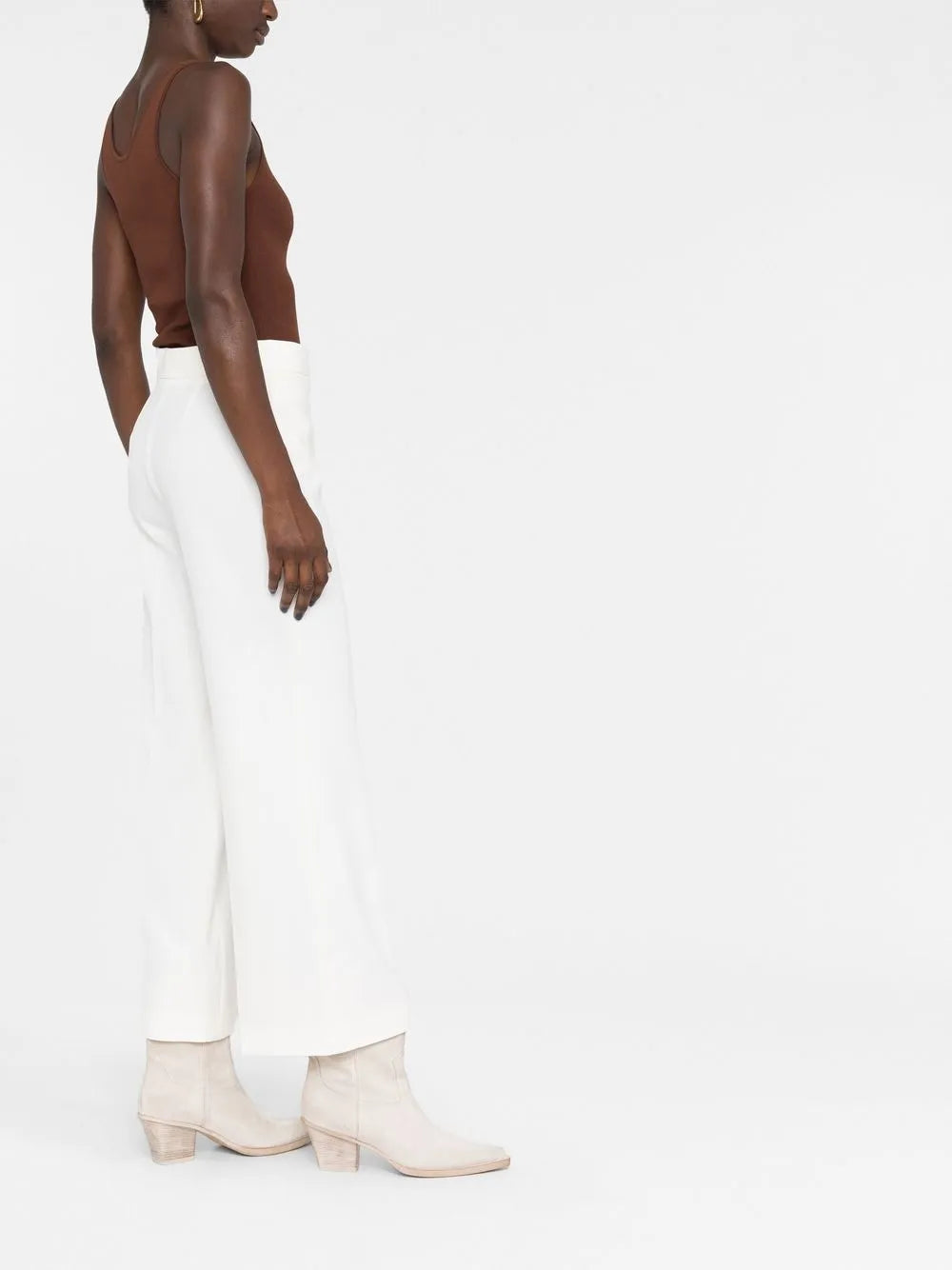 Pantalons Pantalon à pinces Stella McCartney Blanc Femme