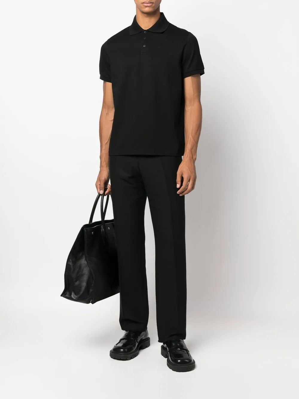 Polo shirts Cassandre Polo Saint Laurent Black Man