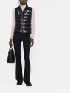 Immagine del giubbotto senza maniche Gany nero di Moncler per donna - Stagione Autunno-Inverno 2025 - Vista Posteriore