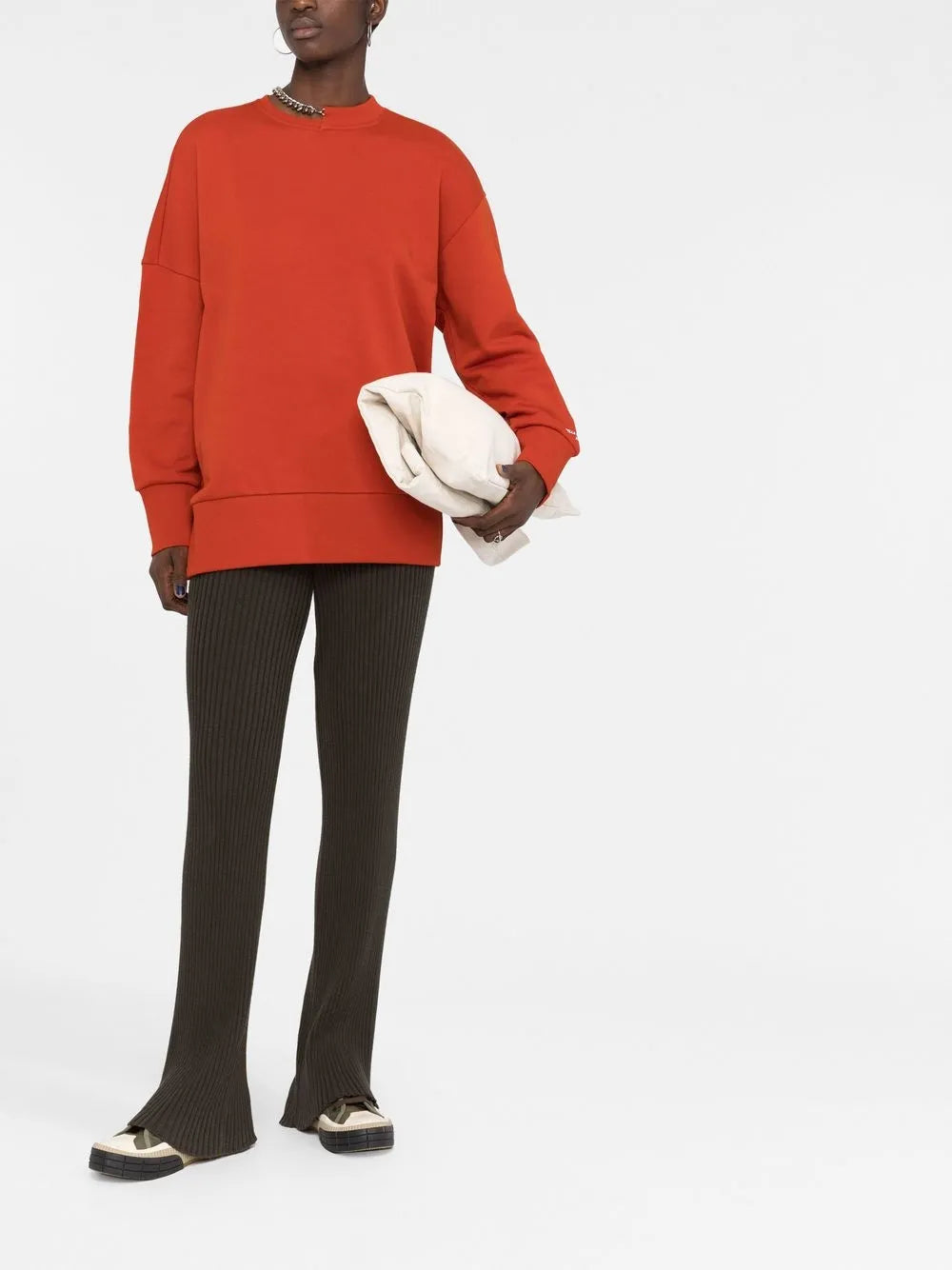 Sweatshirts Sweatshirt Falabella Stella McCartney Rouge Femme