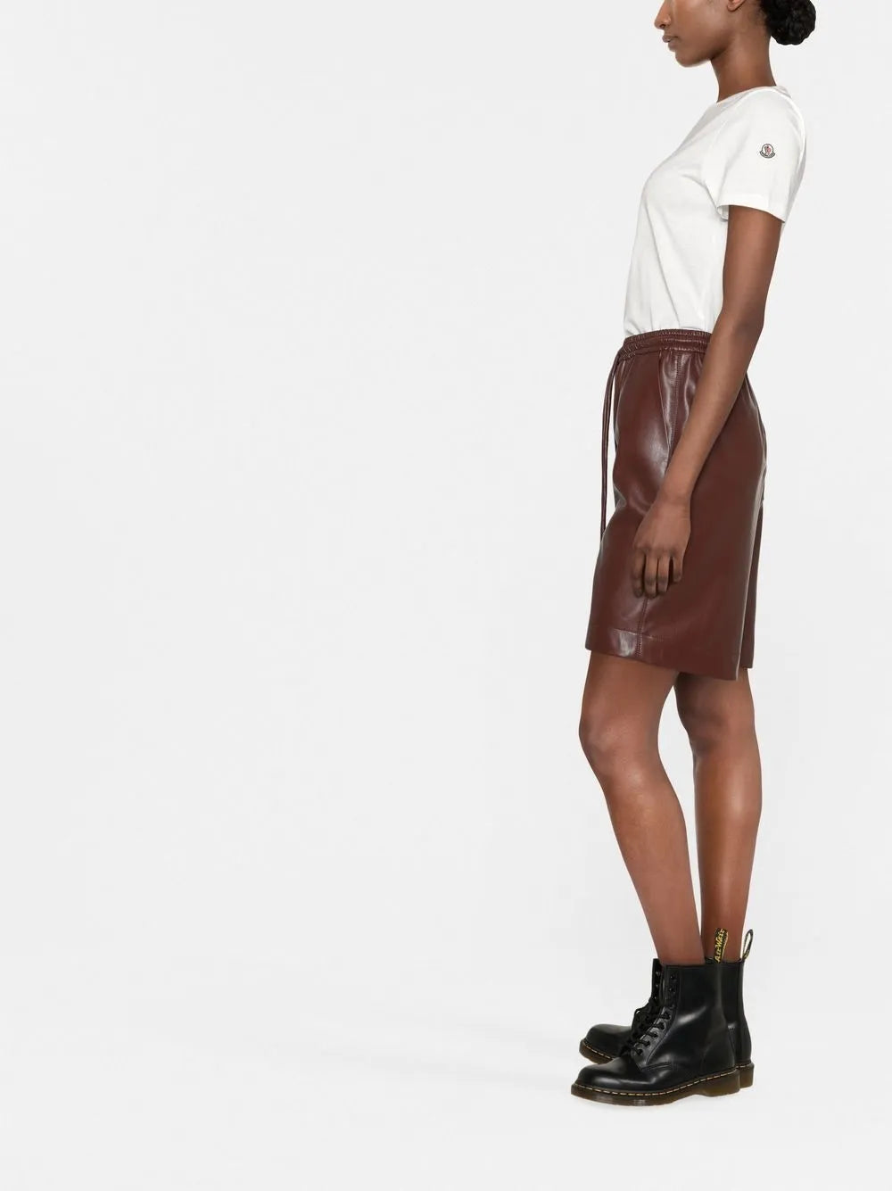 T-shirts T-shirt à logo Moncler Blanc Femme