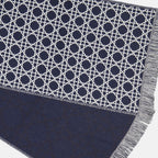 Schals und handschuhe Écharpe imprimé Cannage Dior Blau Homme
