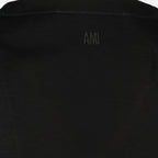 Imagen del artículo Camiseta sin mangas negra de algodón de la marca Ami PARIS para Hombre - Temporada Primavera-Verano 2026 - Vista detallada_2