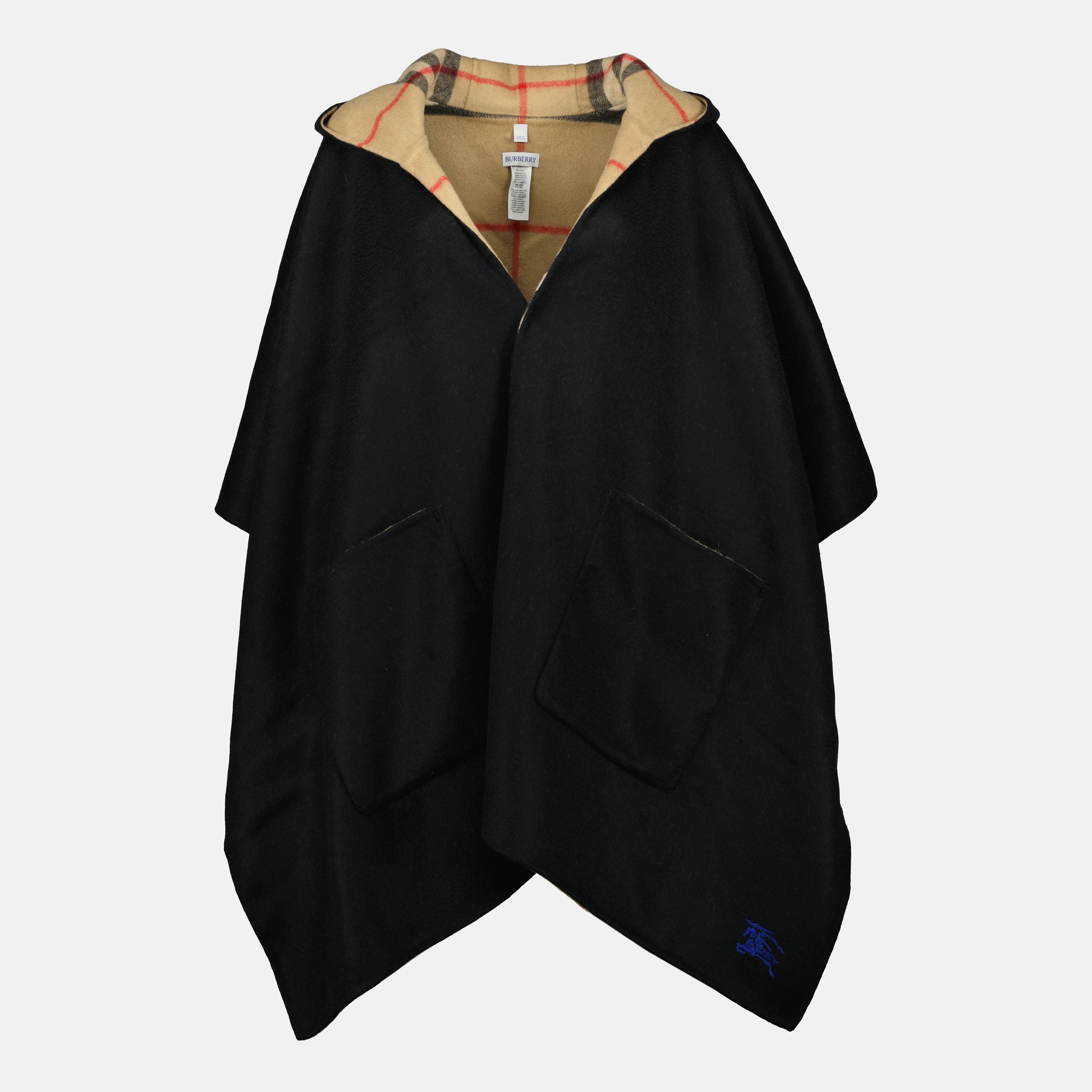 Imagem da capa em cachemira da Burberry para Unisex - Temporada Outono-Inverno 2025 - Vista Frontal