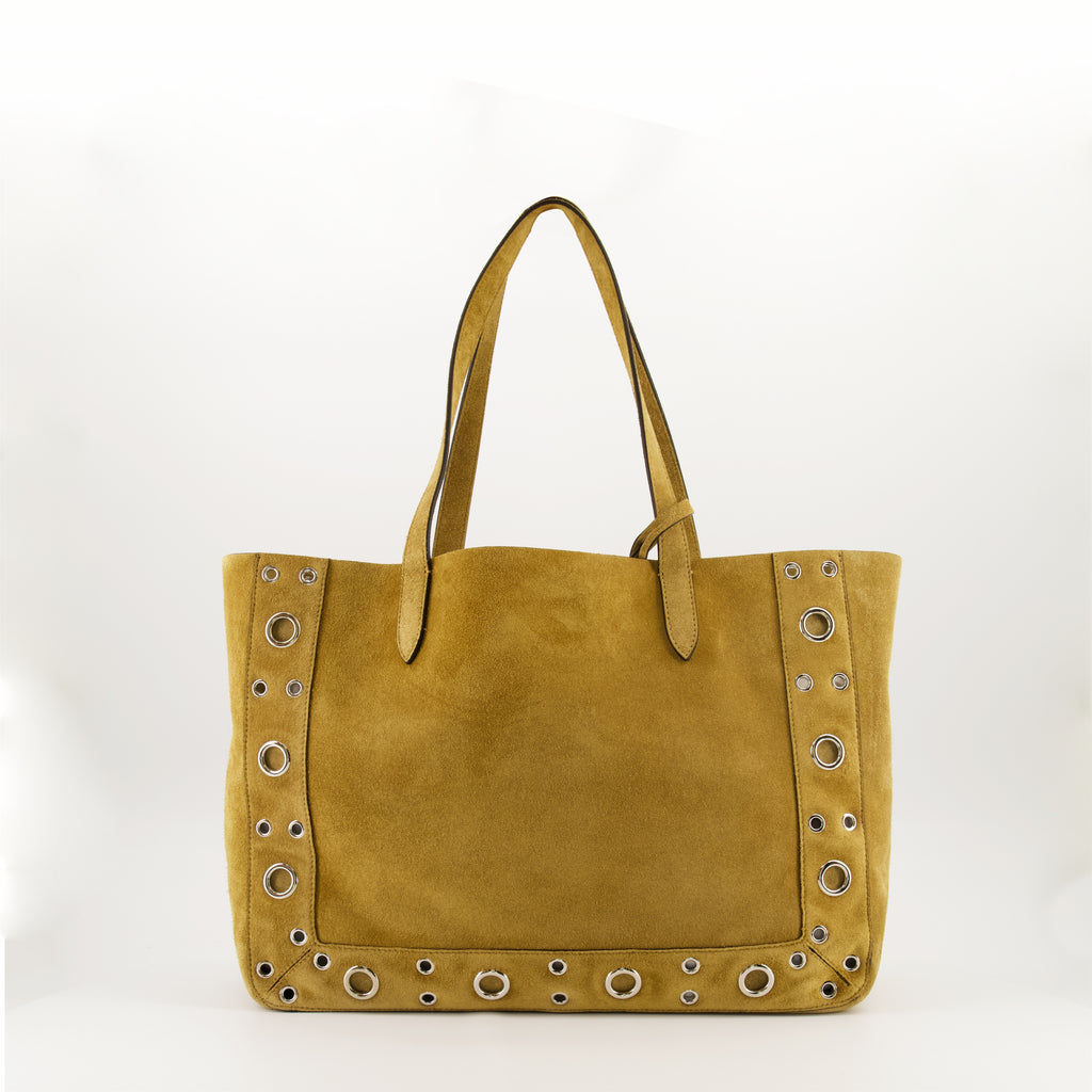 Tote bags Nellcôte Suede Tote Bag Valentino Garavani Beige Femme