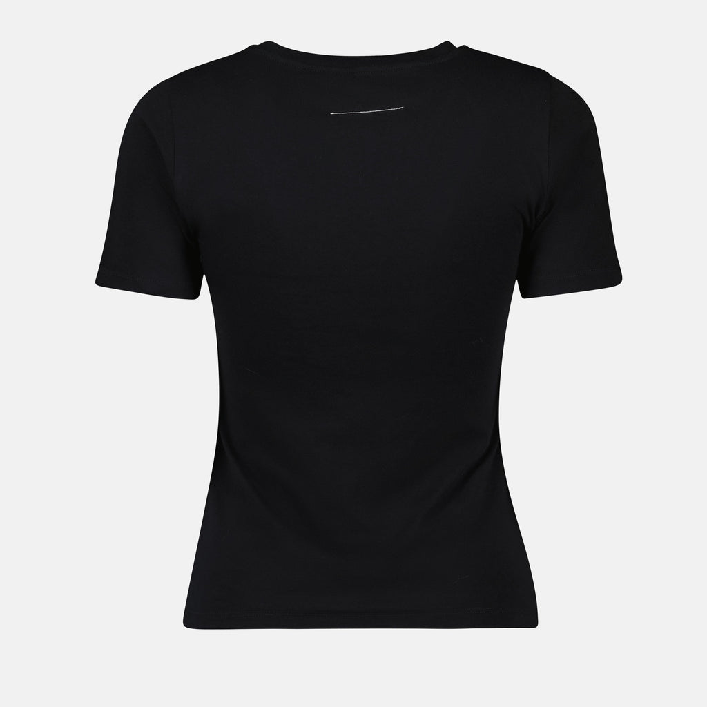 T-shirts T-shirt Numeric Mm6 Noir Femme