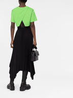 T-shirts T-shirt corset crop Alexander McQueen Vert Femme