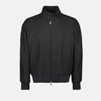 Jackets Cashmere Bomber Jacket Fendi Gray Homme