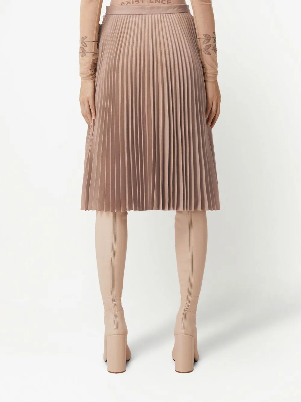 Gonne Gonna Midi Burberry Beige Donne