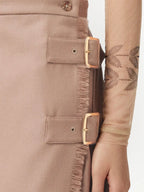 Gonne Gonna Midi Burberry Beige Donne