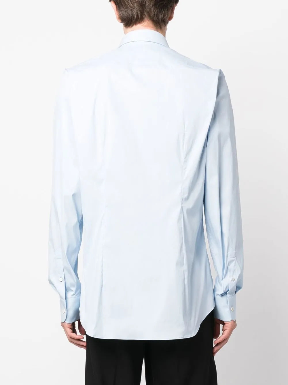 Camicie Camicia in popeline Prada Blu Homme