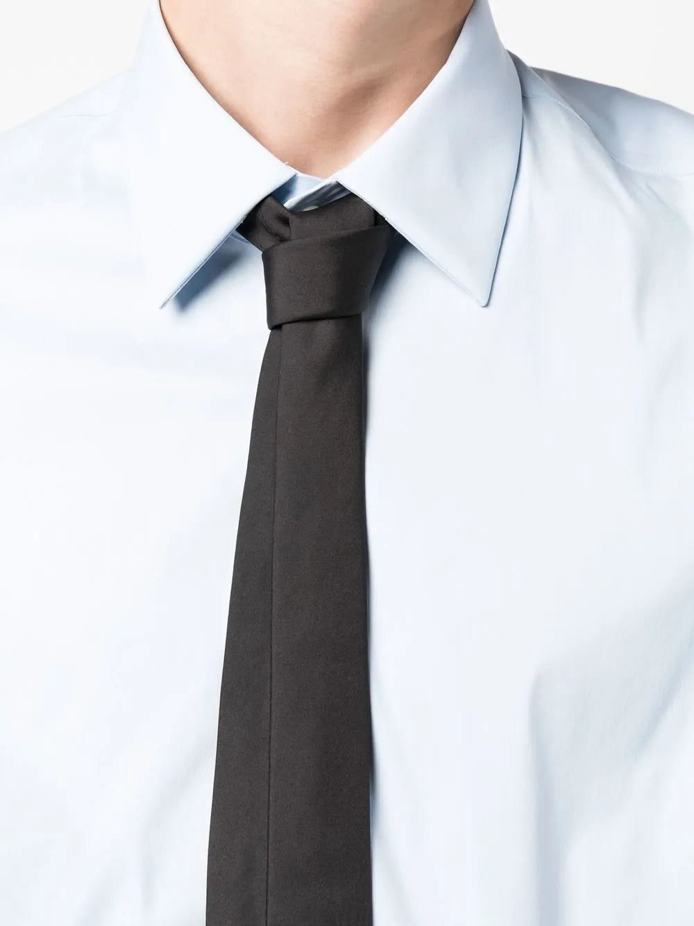 Camicie Camicia in popeline Prada Blu Homme