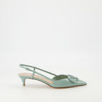 Zapatos de tacón VLogo Pumps Valentino Garavani Verde Femme