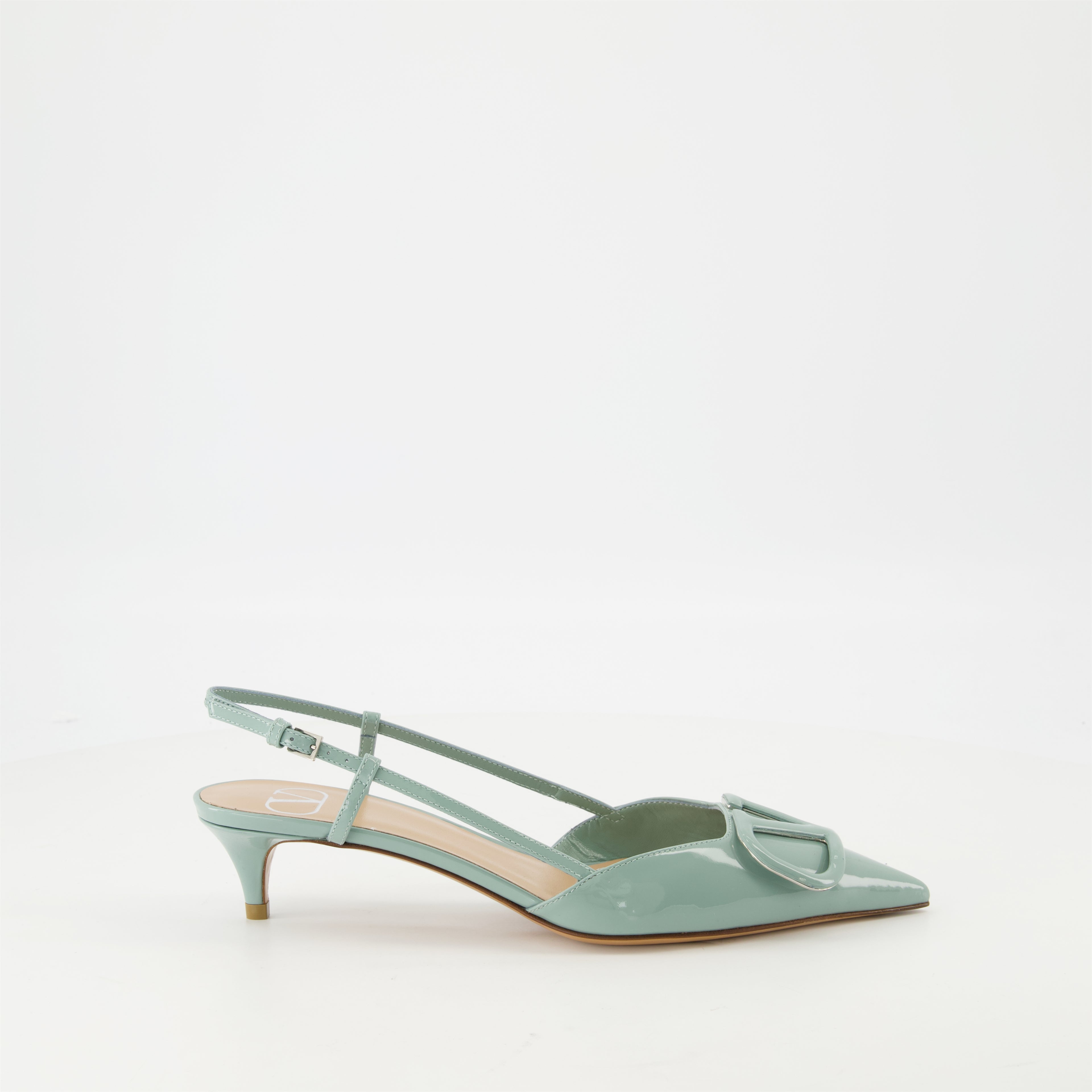 Heels VLogo Pumps Valentino Garavani Green Femme