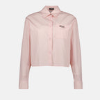 Chemises Chemise crop Versace Rose Femme