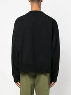 Sweatshirts Logo Sweatshirt Palm Angels Schwarz Homme