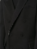 Manteaux Manteau en laine Fendi Noir Homme