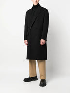 Manteaux Manteau en laine Fendi Noir Homme