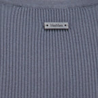 Tops Débardeur côtelé gris Max Mara Gris Femme