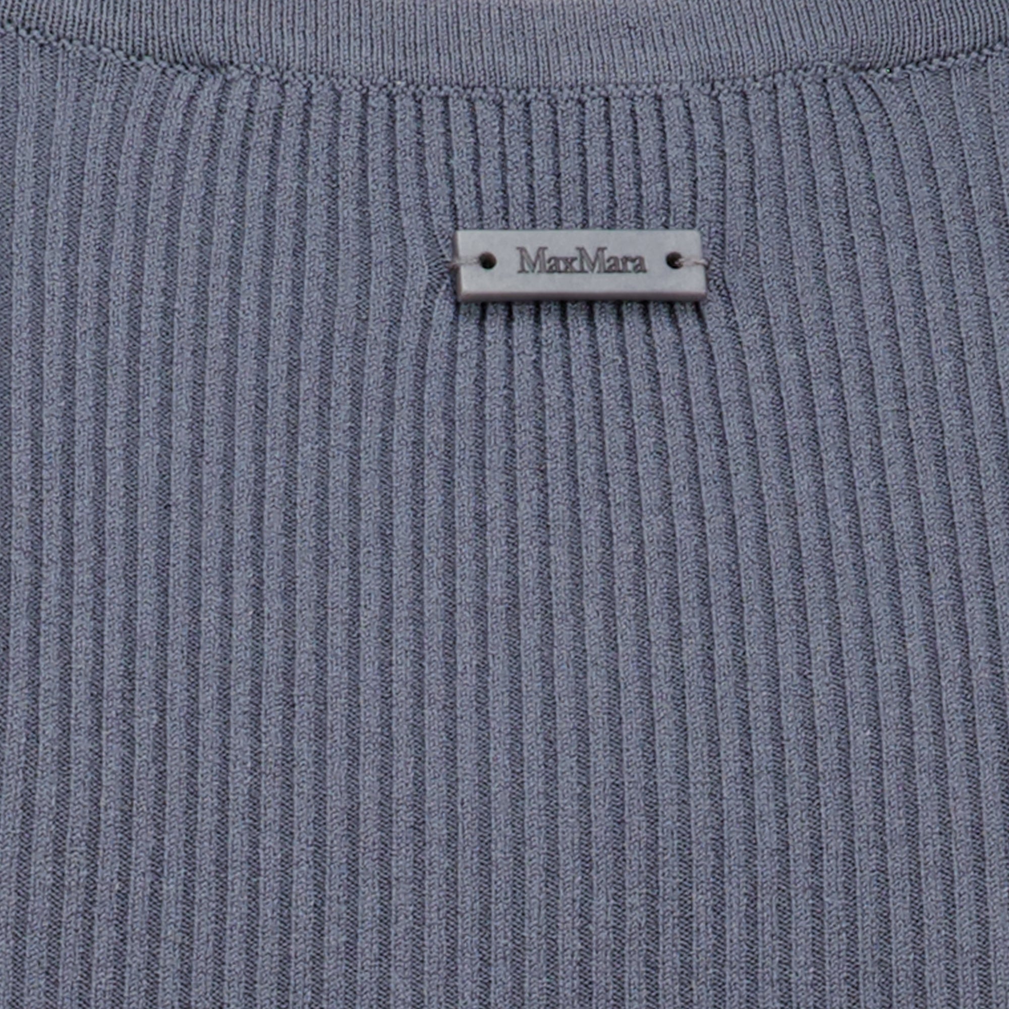 Tops 회색 리브드 탱크탑 Max Mara Gris Femme