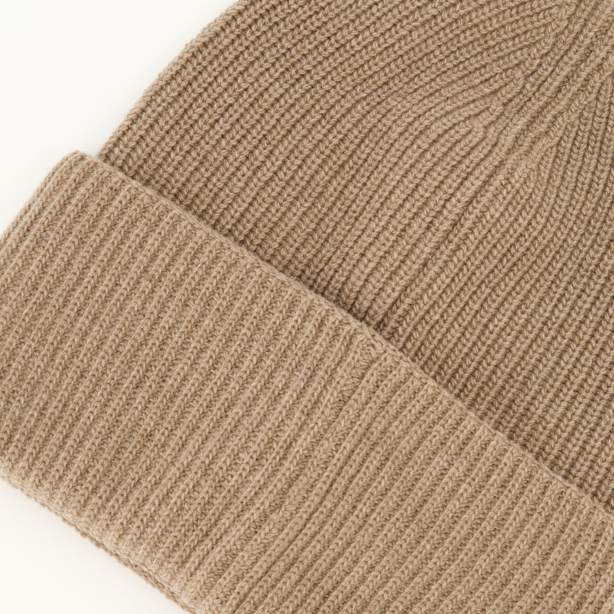Chapeaux, casquettes et bonnets Gorro de lana y cachemira marrón con logo Moncler Marron Femme