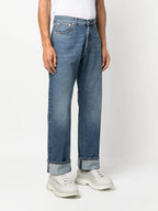 Pantaloni Pantaloni Jeans Alexander McQueen Blu Homme
