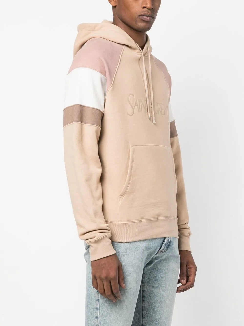 Sweatshirts Sweat à capuche Saint Laurent Beige Homme