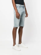 Shorts Bermuda de Denim Saint Laurent Azul Homme