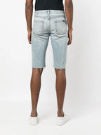Shorts Bermuda de Denim Saint Laurent Azul Homme